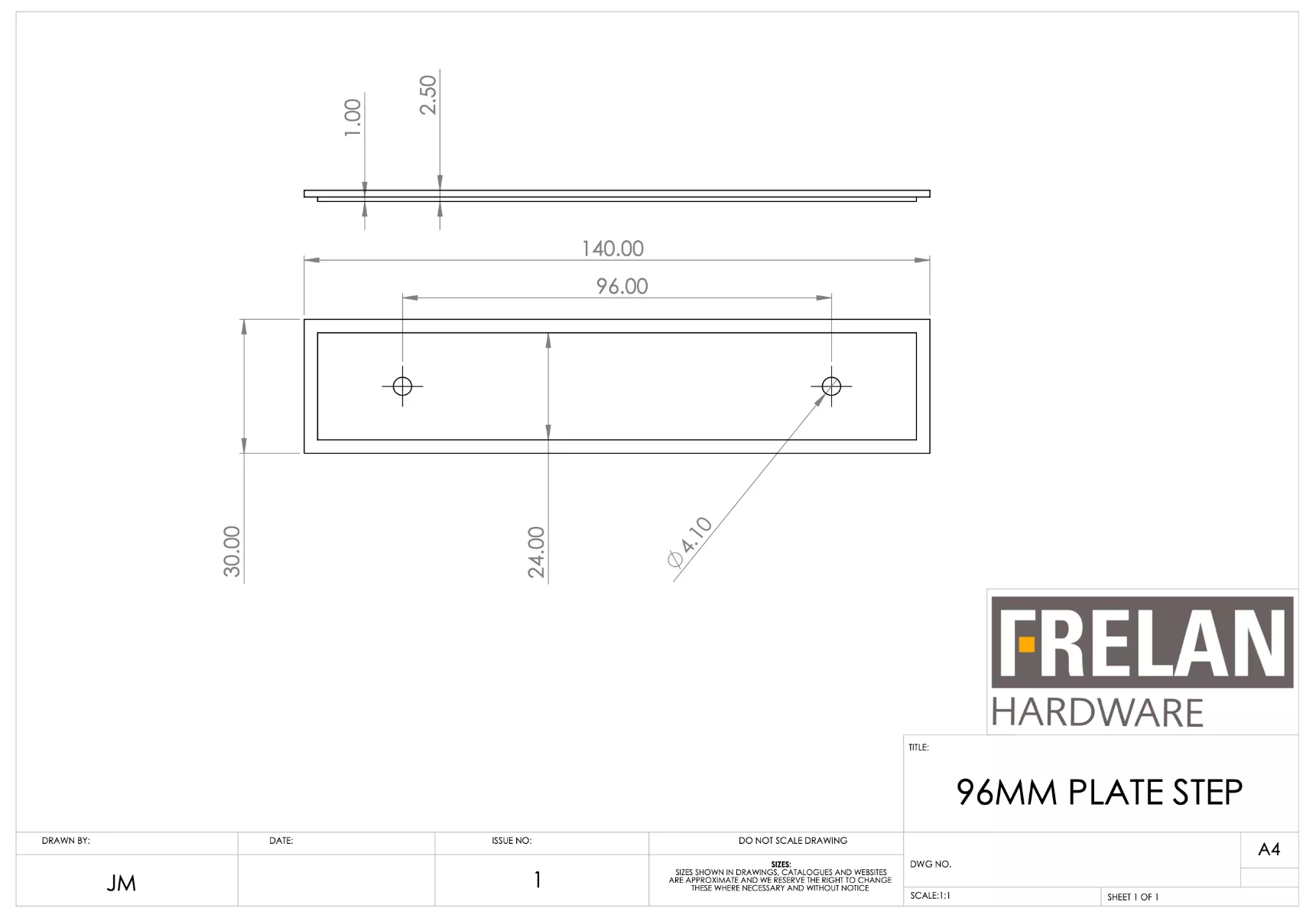 Hoxton Matt Black Thaxted 96mm Line End Cap Handle On Stepped Backplate | HOX250-6050MB - Image 4