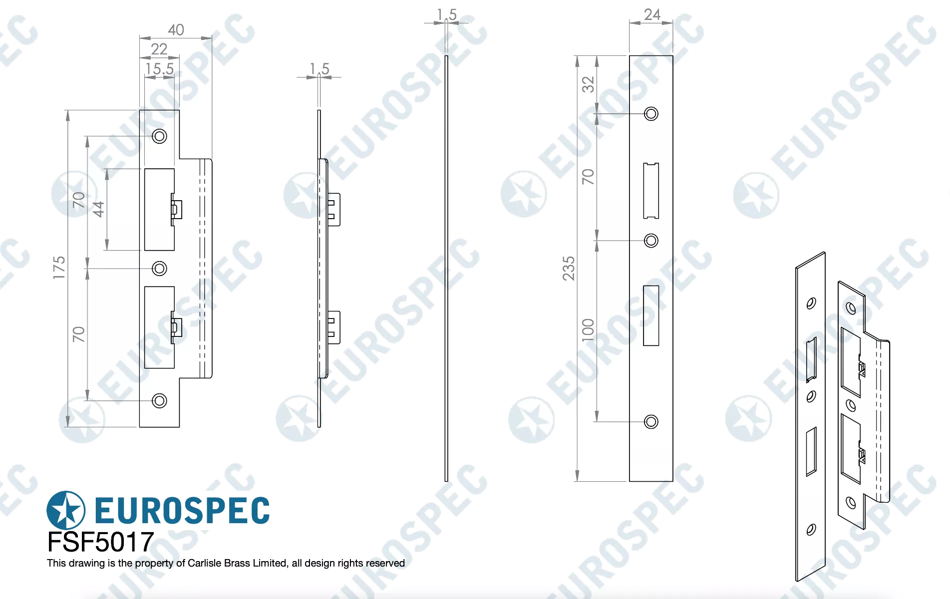 CARLISLE Antique Brass Easi T Din Bathroom Lock | DLS7860WCAB 4 CARLISLE Antique Brass Easi T Din Bathroom Lock | DLS7860WCAB - Image 4