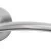 Jigtech Satin Chrome Sabre Lever On Rose | JTF1205