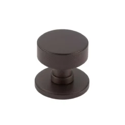 Set Westbourne Dark Bronze Mortice Knob | BUR102DB
