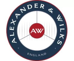 A&W Unlaquered Brass Keswick Rim Lock With Keys | AW100PBU