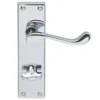 Carlisle Brass Polished Chrome Victorian Lever Bathroom Furniture | CBS54WCCP