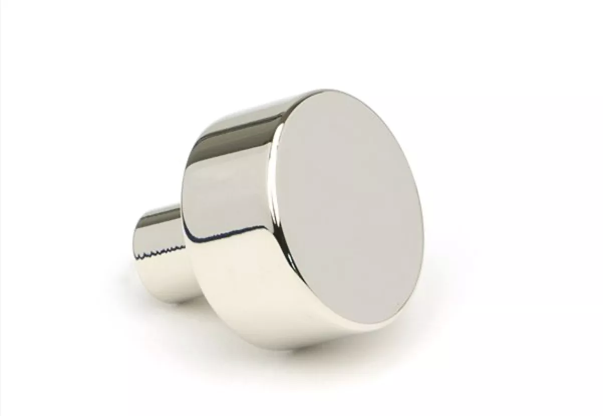 Anvil Polished Nickel Kelso 25mm Cabinet Knob (No Rose) | 50314 1 Anvil Polished Nickel Kelso 25mm Cabinet Knob (No Rose) | 50314