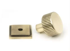 Anvil Aged Brass Judd 25mm Cabinet Knob (Square) | 50379