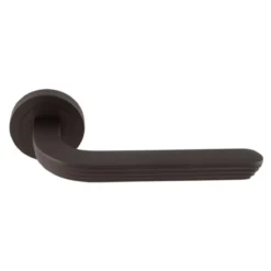 CARLISLE Set Manital Matt Bronze Cloud Lever Furniture On Round Rose | CD5MBRZ