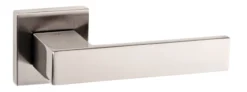 Atlantic Set Satin Nickel Senza Pari Panetti Lever On Square Rose | SP217SN