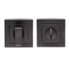 CARLISLE Matt Black Square Thumbturn Snib & Release | SST1415MB