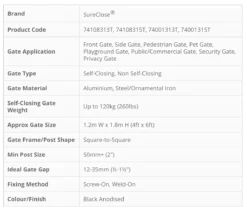 D&D Sureclose Readyfit 108 Screw On HInge Closer NON Hold Open | DD-74108323 -Home Door & Window Hardware Store surecloseb 1.png.mst