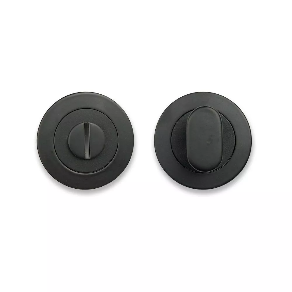 CARLISLE Matt Black Thumbturn Snib & Release | SWT1016MB 1 CARLISLE Matt Black Thumbturn Snib & Release | SWT1016MB