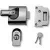Yale BS1 60mm Chrome Auto Deadlocking Night Latch