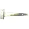 Pair 450mm Bright Zinc Plated Strong Pattern Tee Hinge