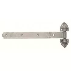 Pair 400mm Galvanised Steel Heavy Reversible Hinge With Cups