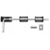 Only 600mm Black Japanned Garage Door Drop Bolt