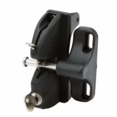 D&D LokkLatch Black Series 2 Lockable Security Gate Latch | DD-LLAARB