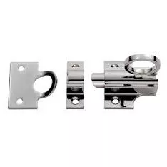 Polished Chrome Fan Light Catch