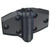 Pair D&D TruClose Black Regular Sprung Self Closing Wooden Gate Hinge | DD-TCA3S3RB