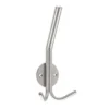 Satin Stainless Steel Double Hat & Coat Hook | ZAS71SS