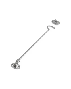 300mm (12") Satin Chrome Cabin Hook | ZAB65SC