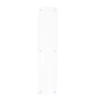 75x475mm Powder Coat Matt White Rounded Finger Plate | ZAS32RC-PCW