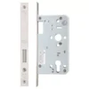Satin Stainless Steel DIN Standard 60mm Single Throw Deadlock | ZDL0060STSS
