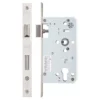 Satin Stainless Steel DIN Standard 60mm Single Throw Euro Sashlock Case | ZDL7260STSS