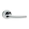 Set Carlisle Polished Chrome Serozzetta Classic Lever On Round Rose | ZIN3117PC