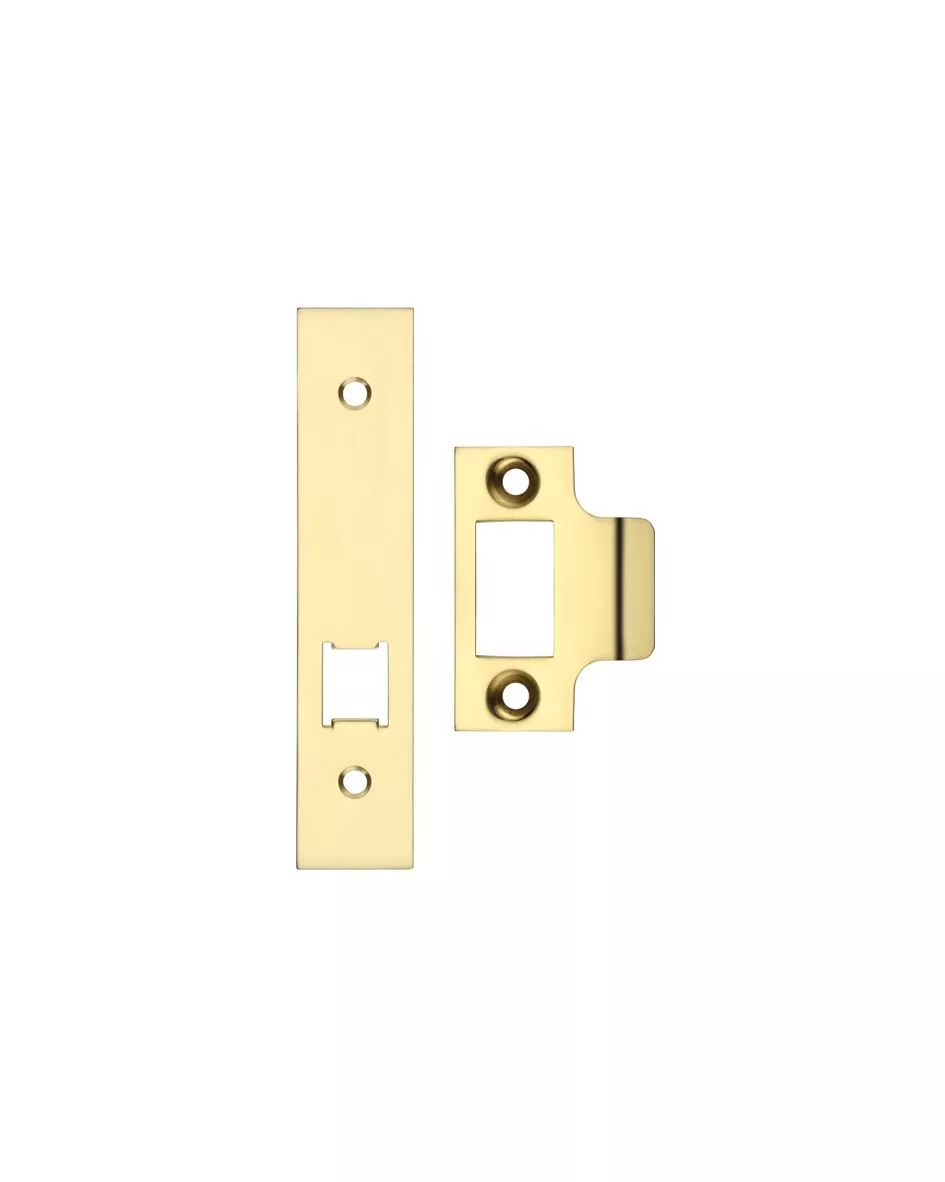 152mm Polished Brass Horizontal Mortice Latch ZUKH152PB 3 152mm Polished Brass Horizontal Mortice Latch ZUKH152PB - Image 3